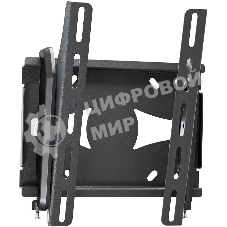 Кронштейн для телевизора Holder LCDS-5010 черный металлик, настенный, наклон