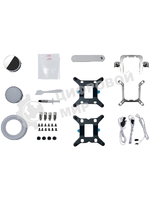 Система жидкостного охлаждения для процессора LIAN LI Galahad II Trinity G89.GA2T36W.00 белый 120мм алюминий+медь 2450rpm 30db 4-pin 280W