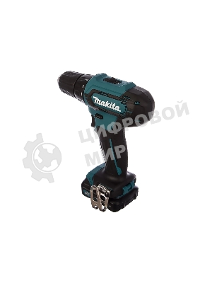 Дрель-шуруповерт Makita DF333DWYE, 12 В, 1.5 Ач, 30 Нм, щеточный