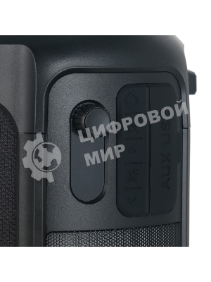 Колонка портативная Hyundai H-PS1025 черный 40W 2.0 BT 10м 3000mAh