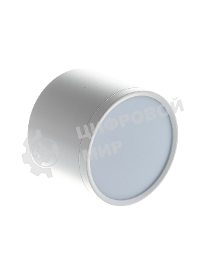 Светильник Gauss HD025 led накладной с рассеивателем 10w белый 3000k 88х75мм 1/30