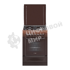 Плита комбинированная Gefest ПГЭ 6102-02 0301 коричневый, конфорок 4 шт, духовка 55 л, 60 см x 85 см x 60 см