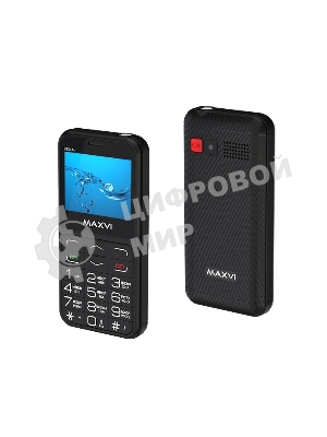 Мобильный телефон Maxvi B231ds черный