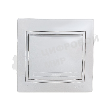 Выключатель LEZARD 1-кл. СП Мира 10А IP20 белый/белый 701-0202-100