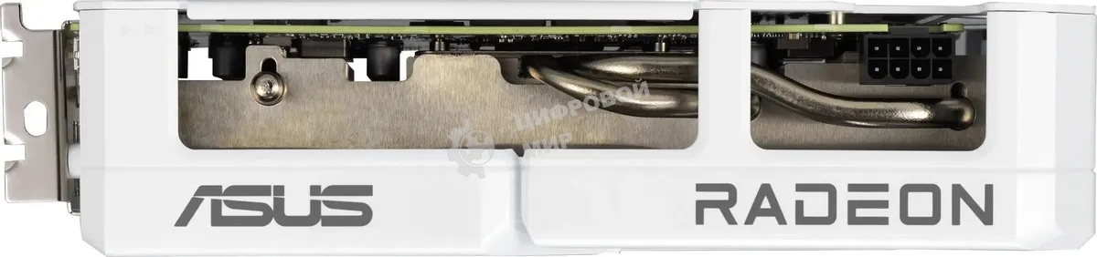 Видеокарта Asus DUAL-RX9060XT-16G-WHITE белый