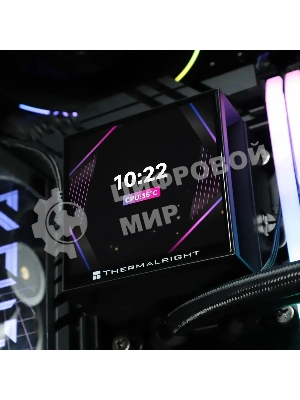 Жидкостная система охлаждения Thermalright Hyper Vision 360 Argb черный/ Display/ all Intel/AMD
