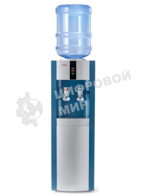 Кулер для воды AEL LD-AEL-47, верхняя загрузка, нагрев 90 °С, охлаждение 15 °С, маренго/серебристый