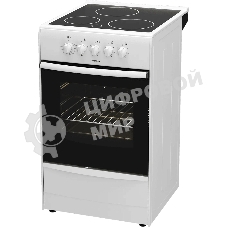Плита электрическая Darina 1B EC 331 606 W белый/черный, конфорок 3 шт, духовка 50 л, 50 см x 85 см x 56 см