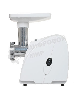 Мясорубка электрическая Аксион М31.03 белый, 1500 Вт, 1.7 кг/мин, реверс, защита от перегрузки, насадки - 4