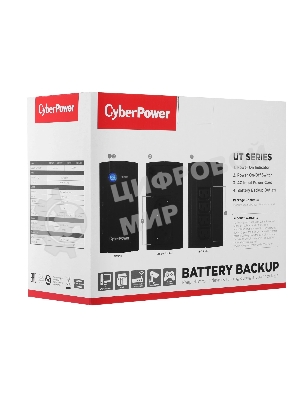 Источник бесперебойного питания CyberPower UTC850EI/850 ВА/425 Вт/4 x IEC 320 C13 (компьютерная)