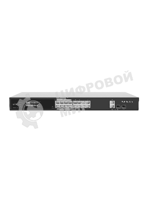 Коммутатор Uniview NSW3000-17GT1GP1GC-LPOE-IN, 16×1 Гбит/с PoE+ + 1×1 Гбит/с Uplink + 1×1 Гбит/с SFP, управляемый