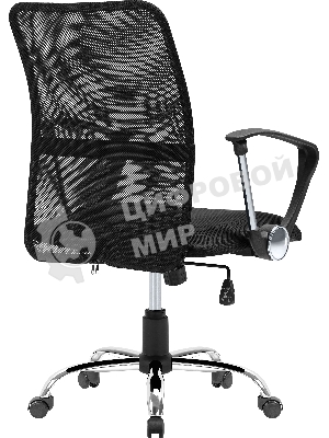 Кресло Defender RIVELLON черный, сетка, 110 кг, механизм качания