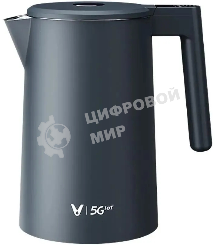 Чайник электрический Viomi Double-layer kettle черный V-MK171A