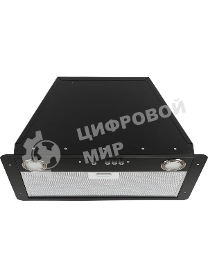 Вытяжка встраиваемая Elikor Flat 52П-650-К3Д черный, 52 см, 650 куб. м/ч, 60 дБ