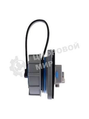 Розетка настенная Rexant фланцевая влагозащищенная с крышкой 16 А, 2Р+РЕ, IP68