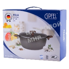 Кастрюля POLA 24х11см/3,8 л из прессованного алюминия