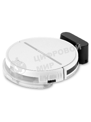 Робот-пылесос Vitek VT-1807 белый, 2200 мАч Li-Ion, уборка сухая/влажная, пылесборник контейнер 0.45 л