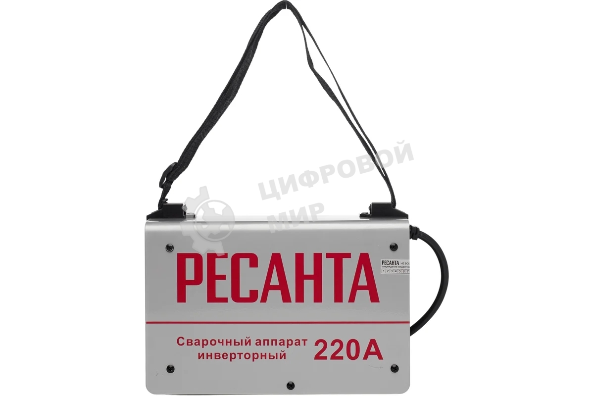 Сварочный аппарат инверторный Ресанта САИ 220 65/22 в кейсе