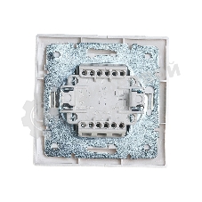 Выключатель LEZARD 1-кл. СП Мира 10А IP20 белый/белый 701-0202-100