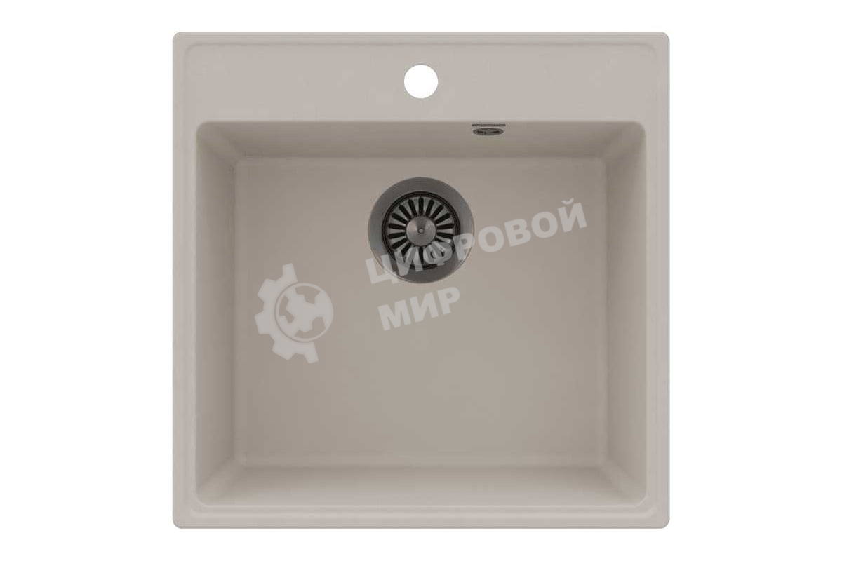 Кухонная мойка Maunfeld Perla 505 MFQS-505LBG светло-бежевый