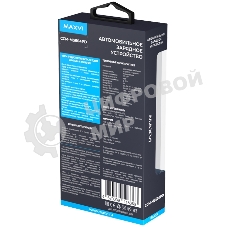 Автомобильное зарядное устройство Maxvi CCM-MS604PD 48W 6A (USB + Type-C, QC3.0 PD3.0) черный