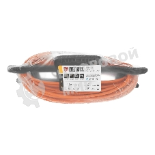 Удлинитель-шнур силовой Garden Series Denzel ПВС, 20 м, 1 розетка 3x1,5 мм