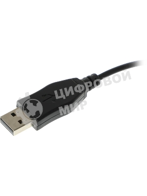 Гарнитура A4Tech HU-7P чёрный, проводная