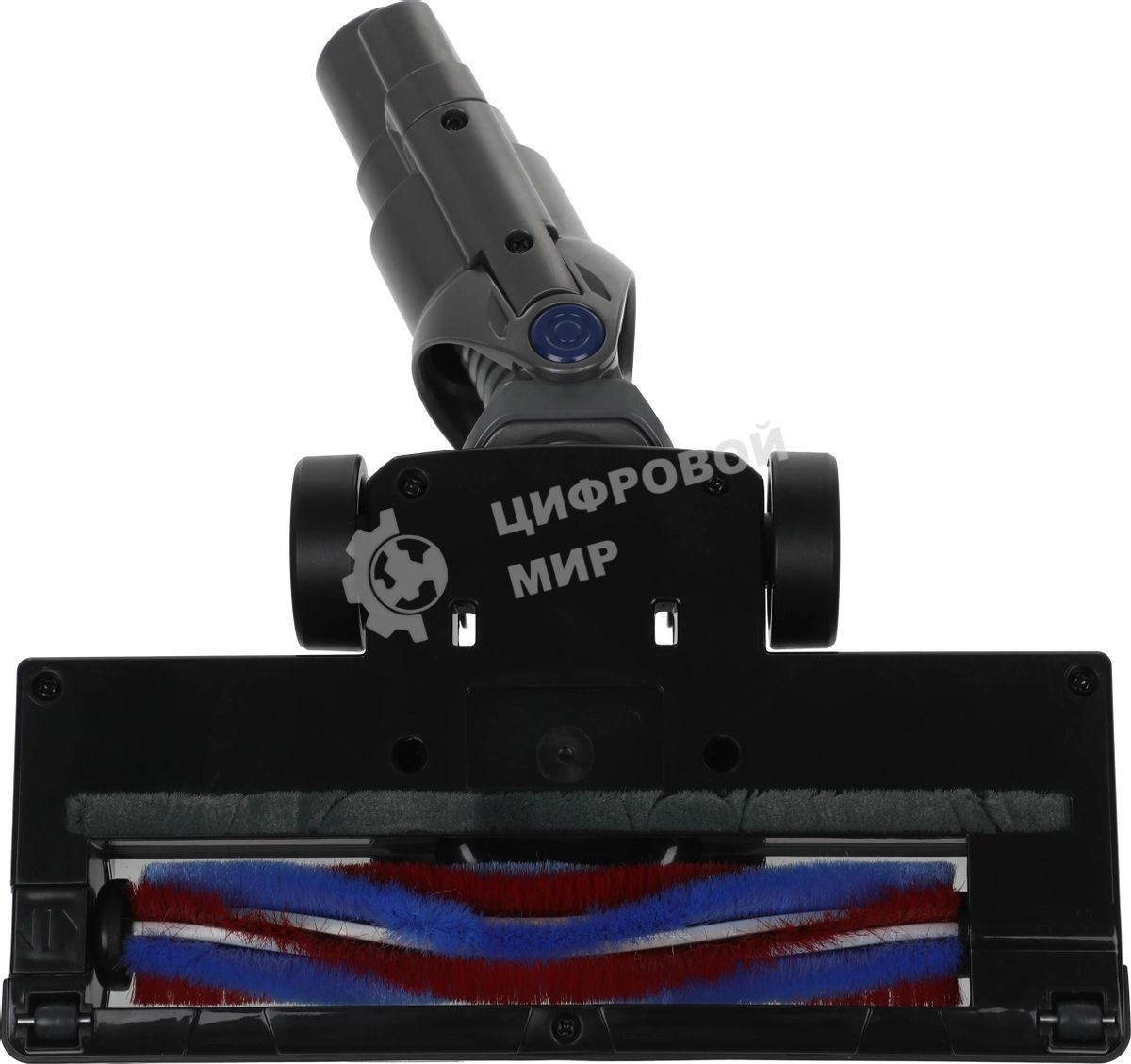 Вертикальный паровой пылесос Kitfort KT-555, 1800Вт, черный/фиолетовый