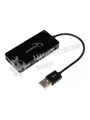 USB-концентратор Gembird UHB-U2P4-03, USB 2.0, USB 4 порта, USB