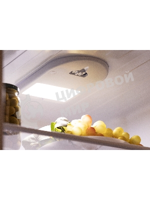 Холодильник Nordfrost NRB 124 S серебристый двухкамерный 238/70 л морозилка снизу