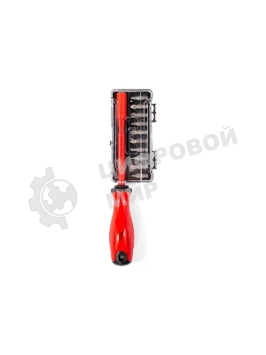 Диэлектрическая отвертка с набором бит НИО-2210 серия ПРОФИ