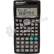 Калькулятор научный Silwerhof SH-200-240 черный 10-разр.