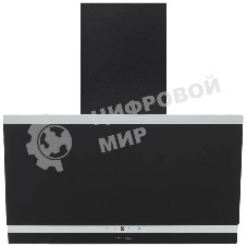 Вытяжка наклонная Krona Irma A 600 черный/серебристый, 60 см, 1300 куб. м/ч, 65 дБ