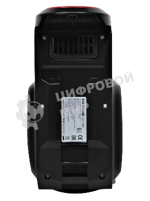 Пылесос ручной Starwind SCH1310 красный/черный, питание от сети, 120 Вт, пылесборник 0.6 л