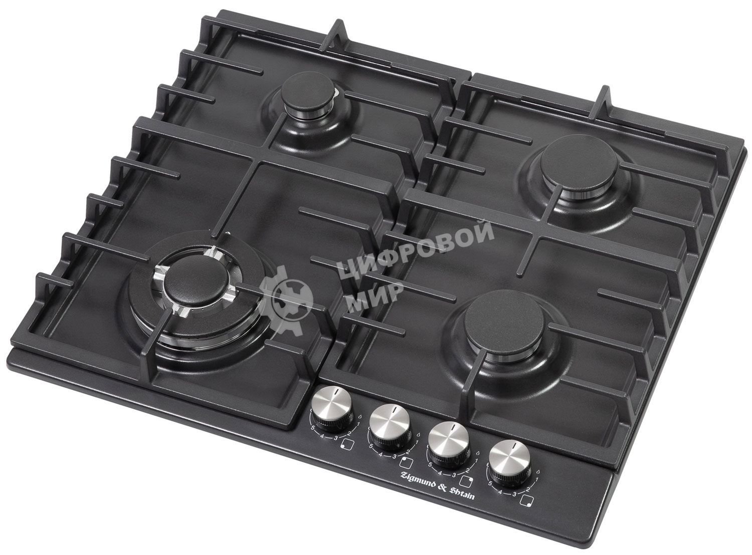 Газовая варочная панель Zigmund & Shtain G 20.6 B черный
