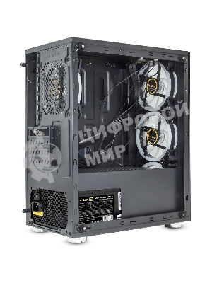 Компьютерный корпус Minitower ExeGate Mistery X2-NPX450