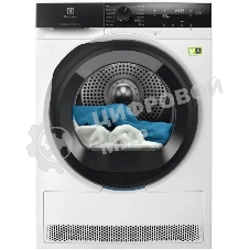 Сушильная машина Electrolux EW7D495UE белый, 9 кг, сушка - конденсационная (тепловой насос), программ - 12, 59.6 x 85 x 63.6 см (пан.англ.)