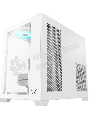 Компьютерный корпус AeroCool/Formula Crystal Z5 белый без БП mATX 11x120мм 2xUSB 2.0 1xUSB 3.0 audio bott PSU