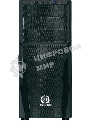 Компьютерный корпус Thermaltake Versa H21 черный без БП ATX 2x120мм 1xUSB 2.0 1xUSB 3.0 audio bott PSU
