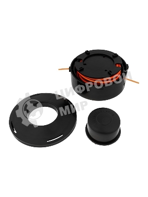 Катушка для триммера полуавтоматическая Kranz KR-115PP, гайка М10x1,25