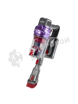 Пылесос вертикальный Zelmer STICK ZSVC925T Wiktor фиолетовый/черный, питание от аккумулятора, 380 Вт, уборка сухая, пылесборник 0.8 л