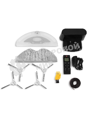 Робот-пылесос Vitek VT-1807 белый, 2200 мАч Li-Ion, уборка сухая/влажная, пылесборник контейнер 0.45 л