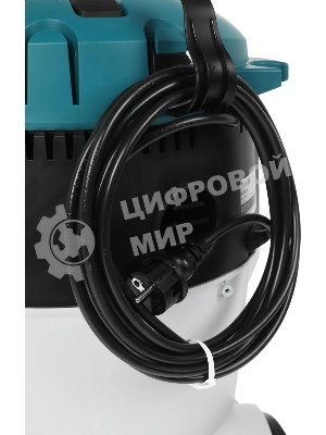 Строительный пылесос Makita VC2512L серый, 1000 Вт, уборка сухая/влажная, пылесборник мешок/контейнер, 25 л