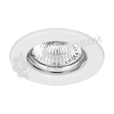 Светильник Feron ИВО-50w 12в G5.3 белый