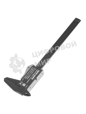 Штангенциркуль пластиковый Denzel 150 мм, электронный, большой дисплей, с глубиномером