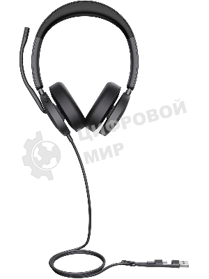 Гарнитура проводная Yealink UH48 Dual UC USB-C/A 1308152