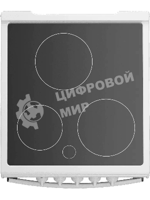 Плита электрическая Darina 1B EC 331 606 W белый/черный, конфорок 3 шт, духовка 50 л, 50 см x 85 см x 56 см