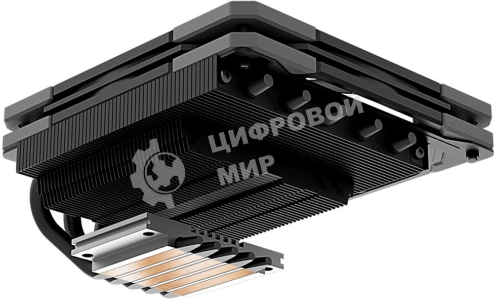 Кулер для процессора ID-COOLING IS-50X-V3 черный 120мм алюминий/медь 2000rpm 31.2db 4-pin 130W 56мм