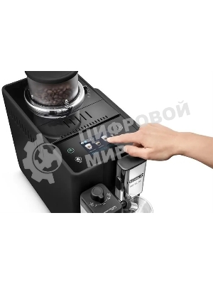 Кофемашина автоматическая DeLonghi EXAM440.55.B черный, исп. кофе - зерновой/молотый, 1.4 л, 1450 Вт, 19 бар