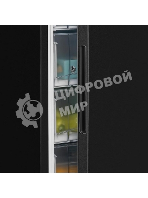 Морозилка Nordfrost DF 268 BAP, черный, 256л, 6 ящиков